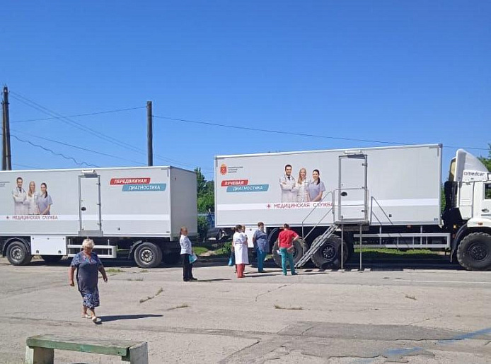 В рамках &quot;Онкопатруля&quot; врачи осмотрели более 50 жителей Белевского района