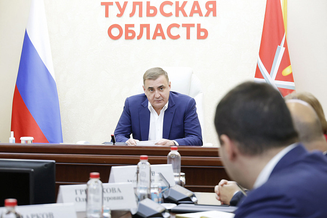 Алексей Дюмин дал ряд поручений тульскому правительству после прямой линии президента