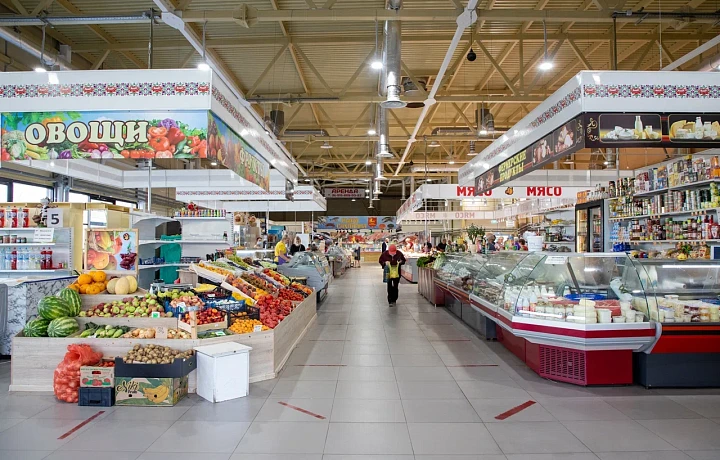 В тульском супермаркете бесплатно раздают продукты питания нуждающимся