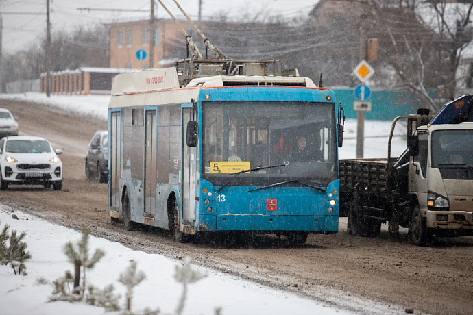 Утренние пробки в Туле 6 марта составили около десяти киллометров