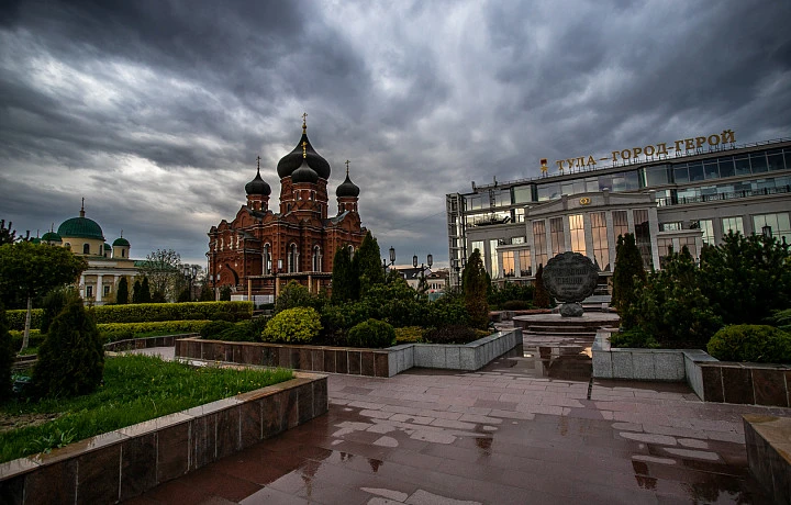 ﻿Гроза и сильный ветер накроют Тульскую область 26 августа