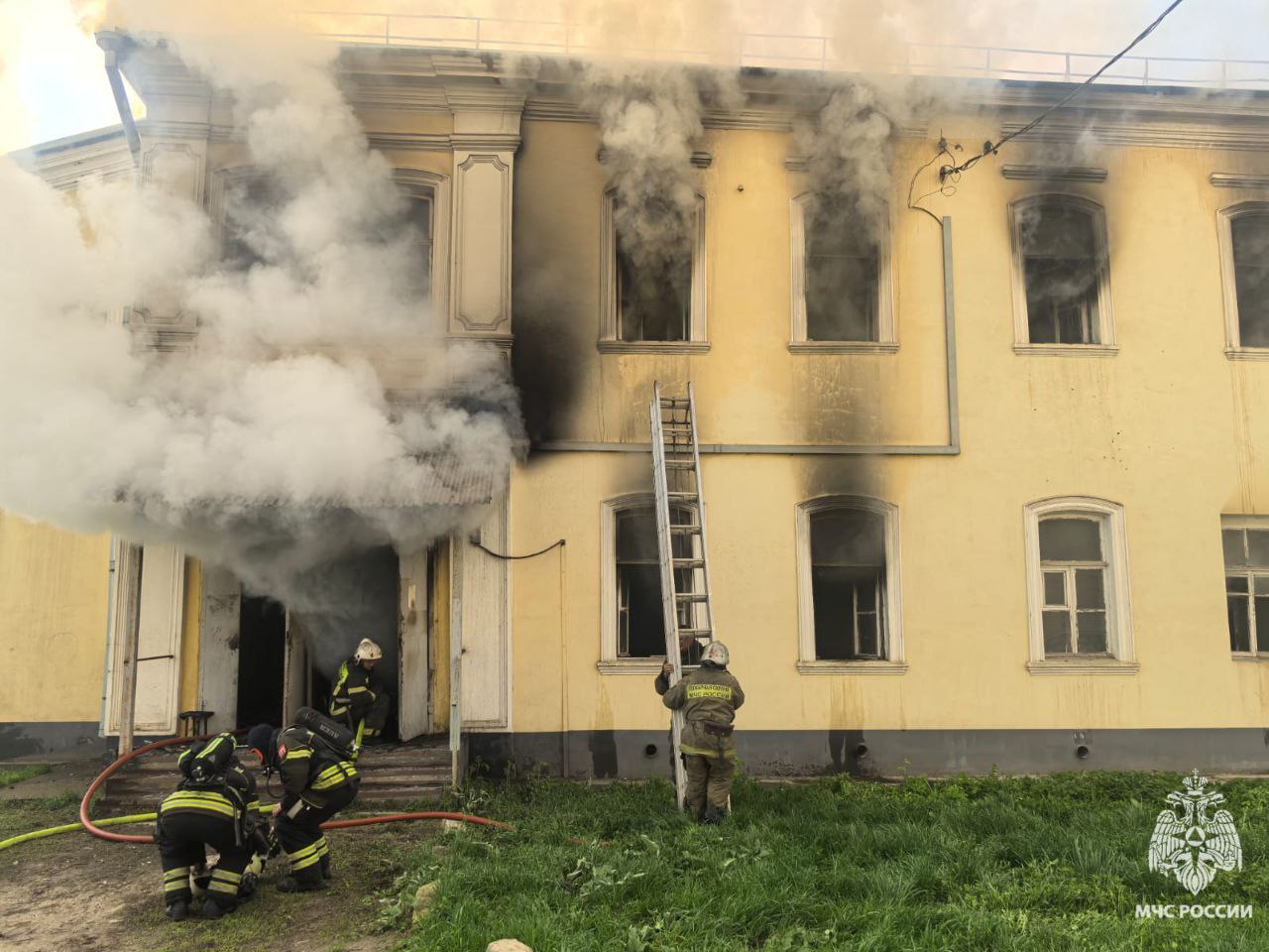 В Тульской области 25 апреля произошло три пожара