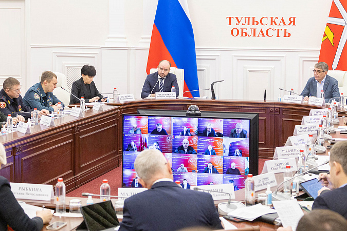 На совещании в Туле детально обсудили работу служб жизнеобеспечения региона