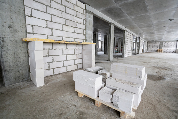 Объем строительства в Тульской области сократился в два раза