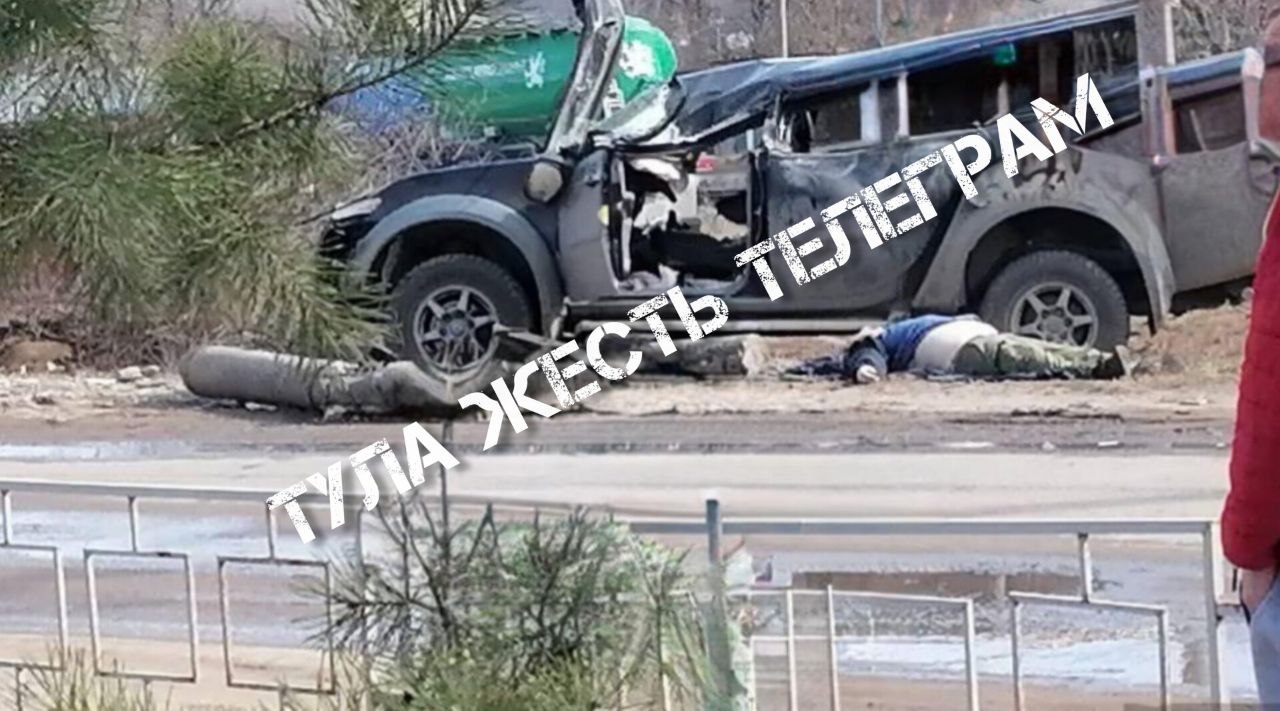 В Алексинском районе водитель иномарки врезался в столб и погиб: ему стало плохо за рулем
