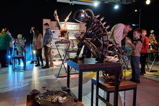 В Туле открылась уникальная стимпанк-выставка