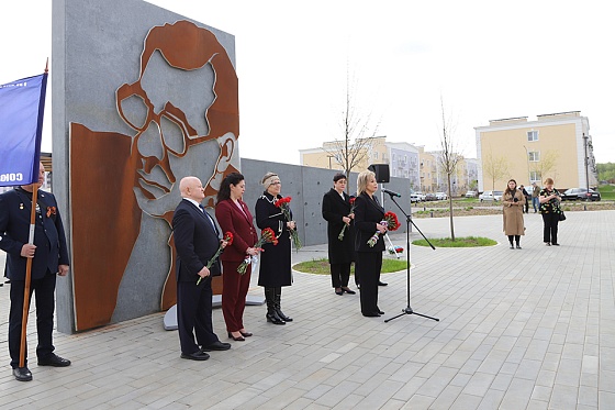 В Туле открыли сквер Академика Легасова