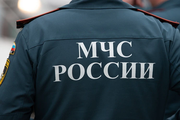 В Туле на улице Седова загорелась газель