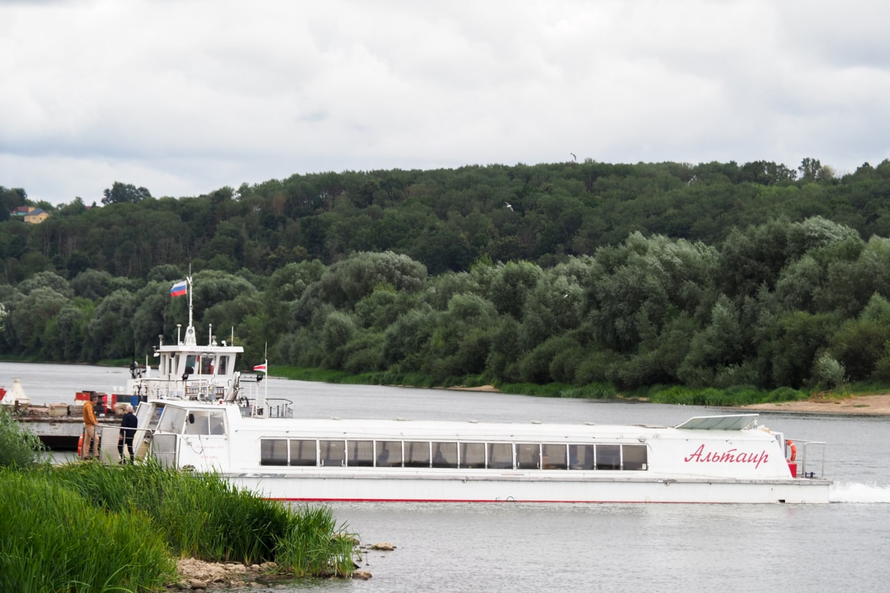 Из Калуги до музея-заповедника "Поленово" под Тулой запустили новый речной маршрут