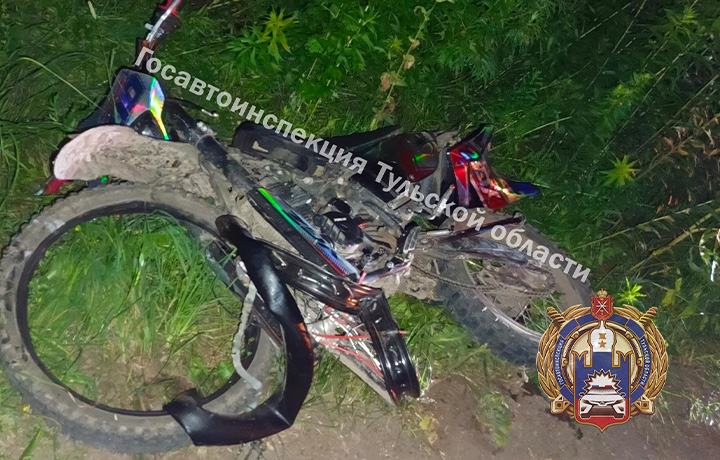 Несовершеннолетний мотоциклист пострадал в ДТП в Чернском районе