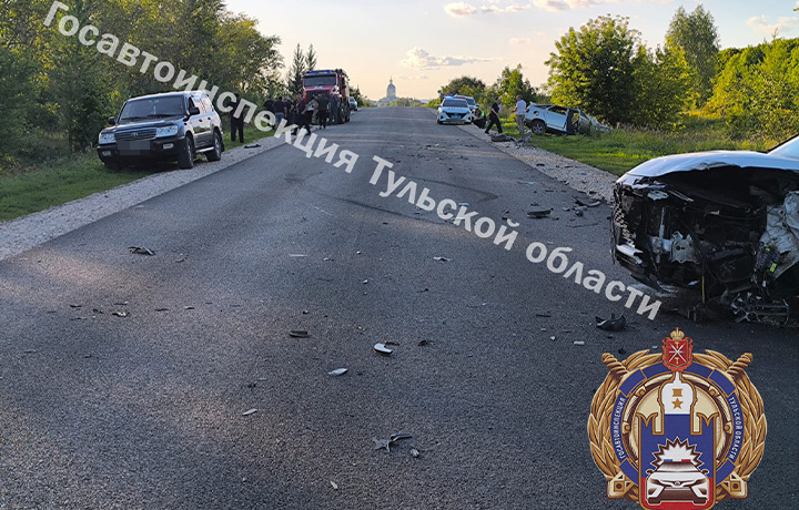 79-летний водитель «ВАЗа» погиб в ДТП на трассе в Кимовском районе