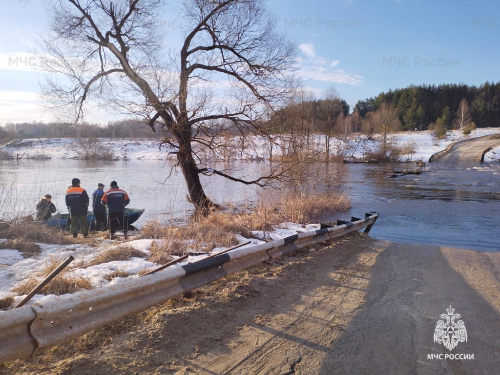 Значительный рост уровня воды наблюдается в Тульской области в реках Ока и Солова