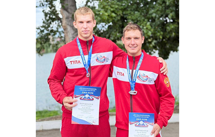 Тульские гребцы завоевали «серебро» на Всероссийских соревнованиях