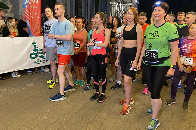 В Туле прошел ночной забег