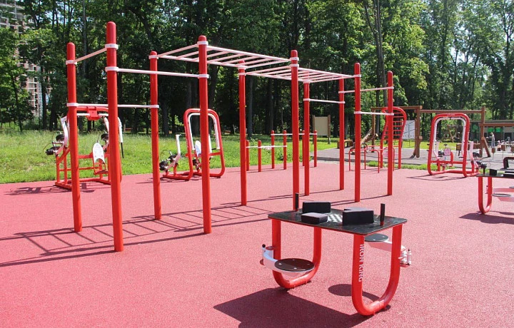 В 2025 году в Тульской области появились семь инклюзивных спортивных площадок