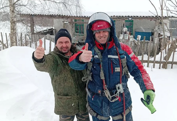 Электрики «Россети» устранили аварию в труднодоступном селе Тулы