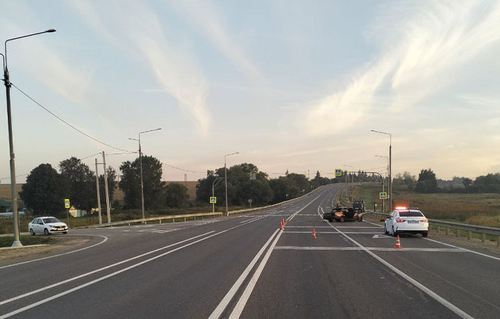 На трассе «Дон» в Тульской области 17-летний автомобилист попал в ДТП