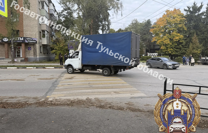 В Алексине водитель «Газели» сбил 79-летнего пешехода