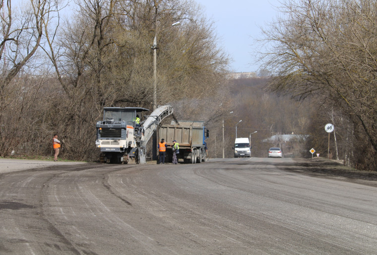 В Туле начали ремонтировать дороги по программе БКД