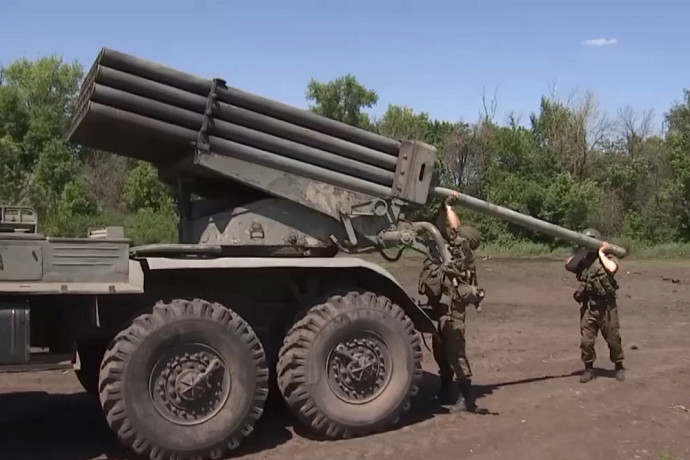 Российские военнослужащие применили тульское оружие при ударе по скоплению ВСУ у Кременной