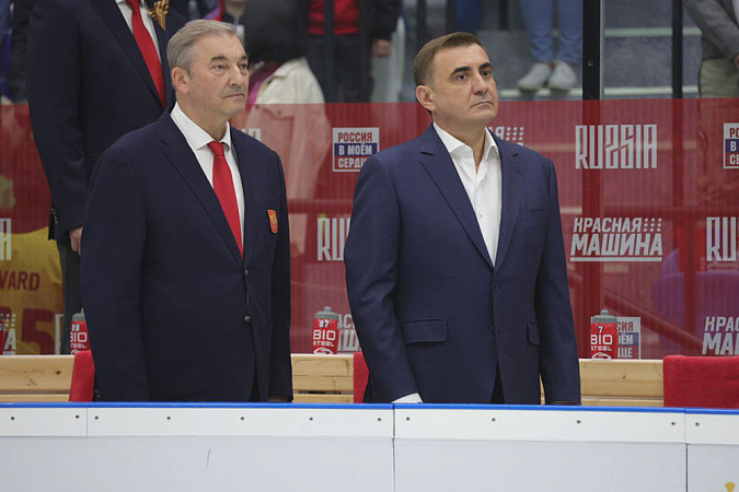 Тула во второй раз принимает сборные России и Белоруссии по хоккею
