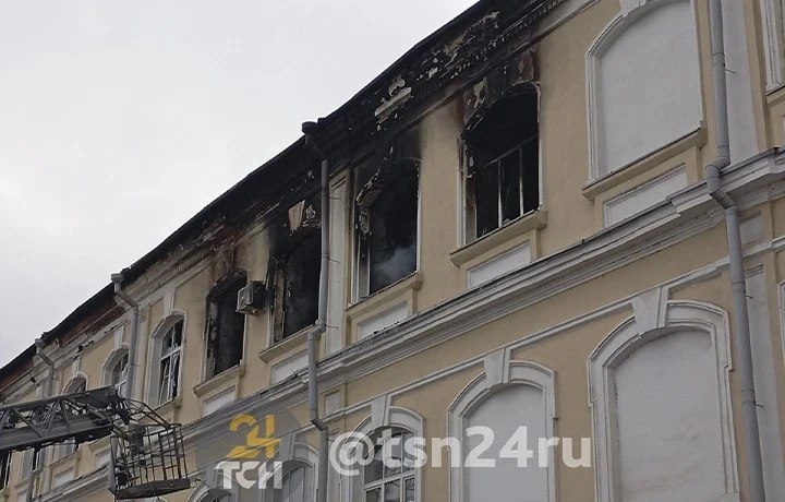 Здание сгоревшего военного госпиталя в Туле перейдет в собственность региона