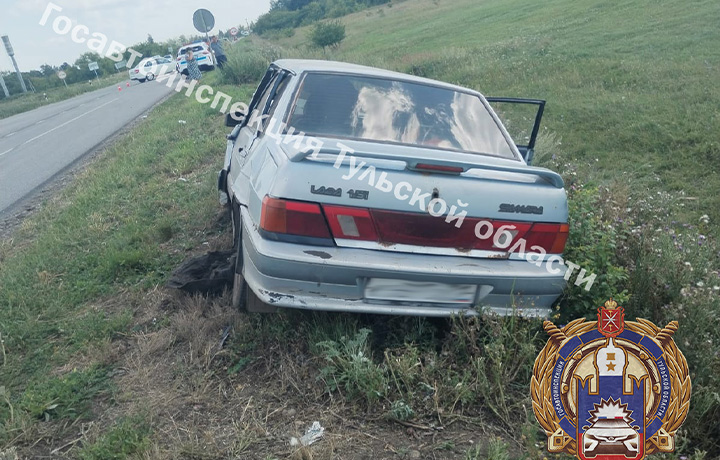 В Тульской области пьяный водитель «ВАЗа» протаранил машину и насмерть сбил пешехода