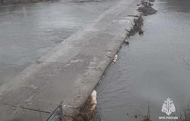 Мосты в Белевском районе и на Набережной Дрейера в Туле освободились от воды