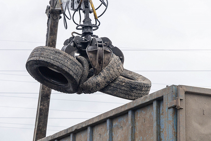 В Тульской области утилизировали более двух с половиной тысяч тонн покрышек с начала года