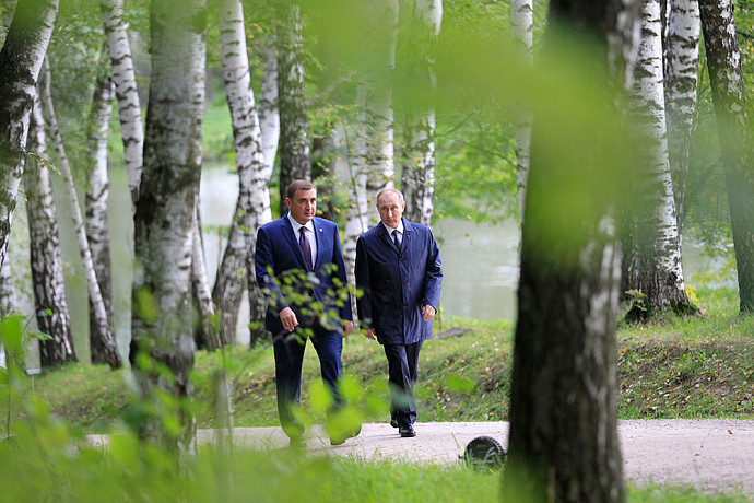 Владимир Путин встретится с губернатором Тульской области Алексеем Дюминым