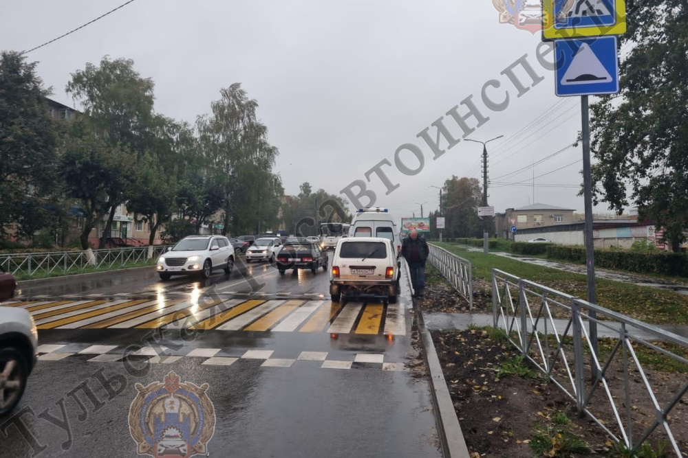 Автомобиль "ВАЗ 21213" сбил в Щекино 18-летнего пешехода