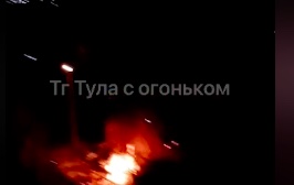 В Туле ночью сгорели два автомобиля