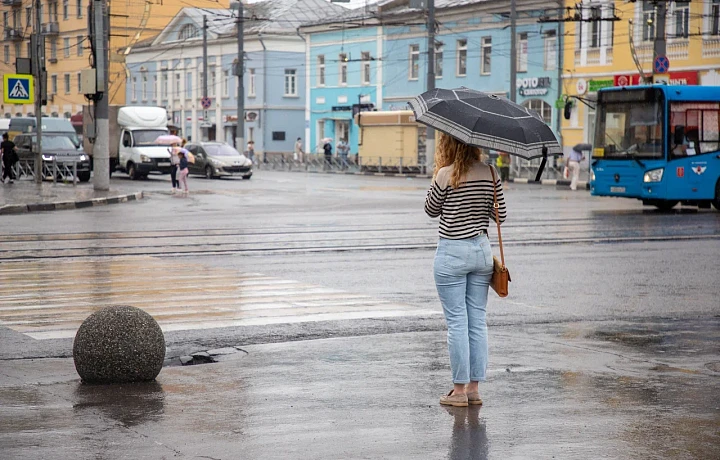 В последние выходные апреля в Тульской области ожидаются дожди и потепление