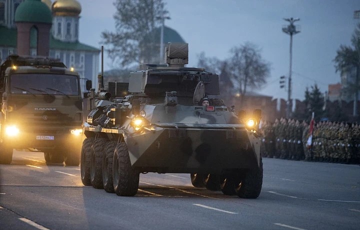 В Туле отменили репетиции Парада Победы 1 и 3 мая