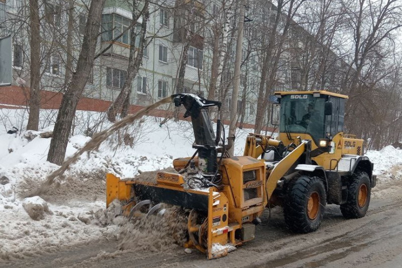 ﻿С улиц Тулы вывезли больше четырех тысяч кубометров снега за сутки