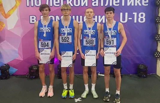 Тульские легкоатлеты завоевали серебро в эстафете 4х400м на первенстве России
