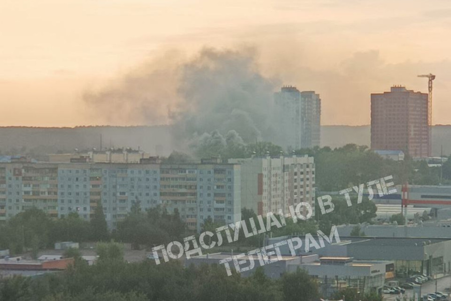 В МЧС сообщили подробности пожара на улице Большая в Туле: загорелась баня