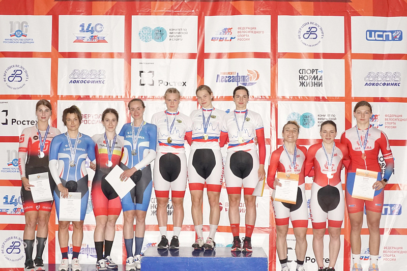 Спортсмены из Тулы завоевали награды на чемпионате России по велосипедному спорту на треке