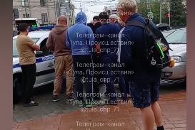 Пьяный туляк устроил дебош около рынка «Салют»