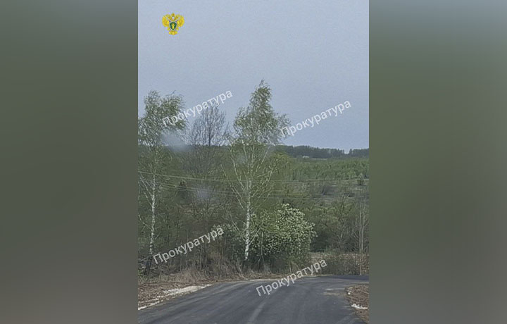 В Одоевском районе отремонтировали участок дороги по требованию прокурора