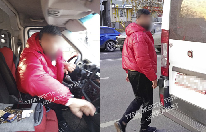 В Туле агрессивный водитель маршрутки разбил нос пассажиру, полиция проводит проверку