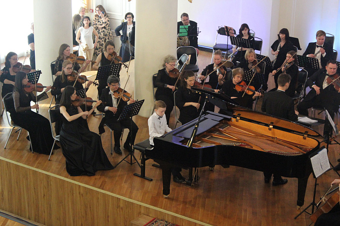 Музыканты центра одаренных детей Тульской области выступили с отчетным концертом