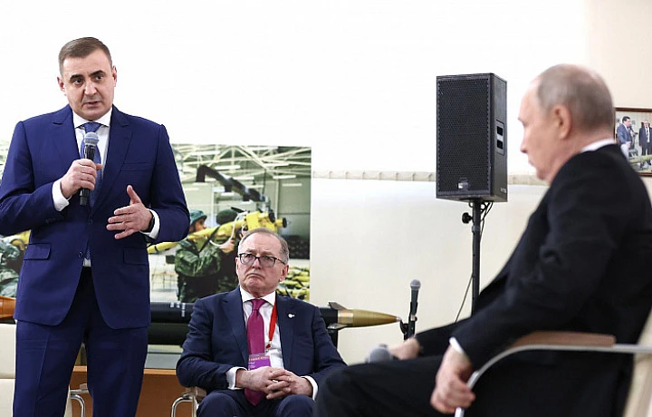 Губернатор Тульской области Алексей Дюмин встретится с Владимиром Путиным 2 мая