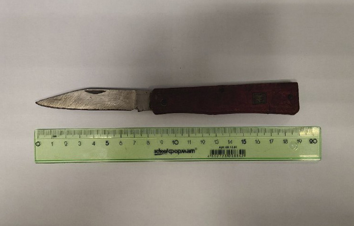 Туляк не смог пронести складной нож в здание суда