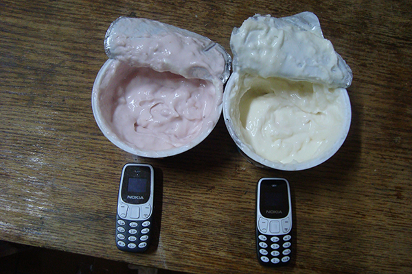Сотрудники тульской колонии №5 обнаружили в йогуртах мобильные телефоны