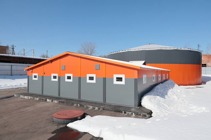 Алексей Дюмин осмотрел очистные сооружения в Дубенском районе