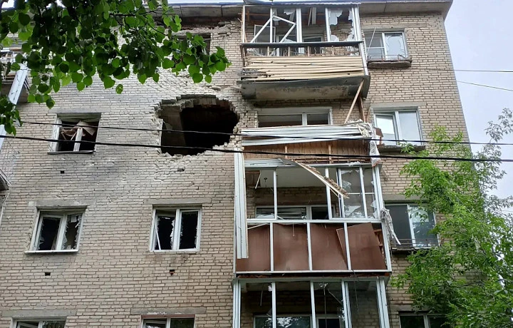 В Щёкине до 1 июля обследуют многоэтажку, пострадавшую от БПЛА
