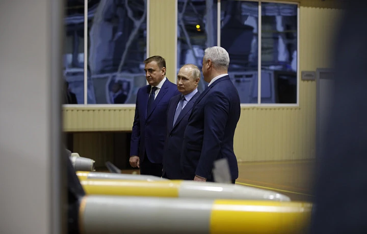 Владимир Путин посетит «Тулажелдормаш» и проведет заседание Президиума Госсовета в Туле