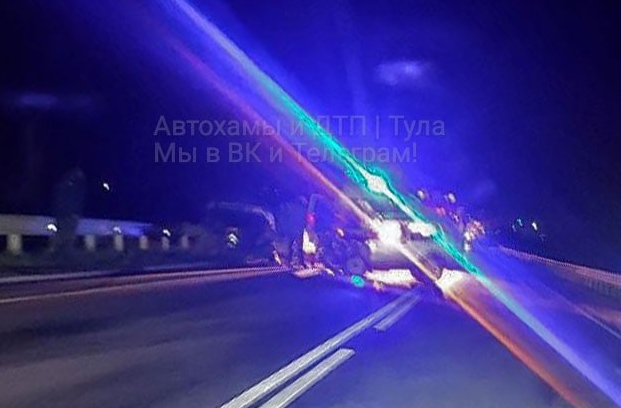 В Дубенском районе у села Воскресенское столкнулись два автомобиля