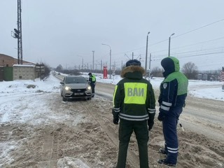 В Туле продолжаются рейды «Трезвый водитель» у воинских частей
